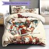  Pattern Bedding Quilt Set Quilt Cover Pillowcase Home Decoration Birthday Gift (1 * duvet cover + 2 * pillowcase, without core)