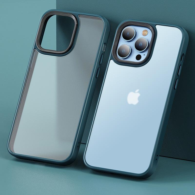 Applicable To IPhone17proMax Frosted Semi transparent Mobile Phone Case Apple 16 Skin Feeling Anti Fingerprint 15 Anti Fall Protection Case