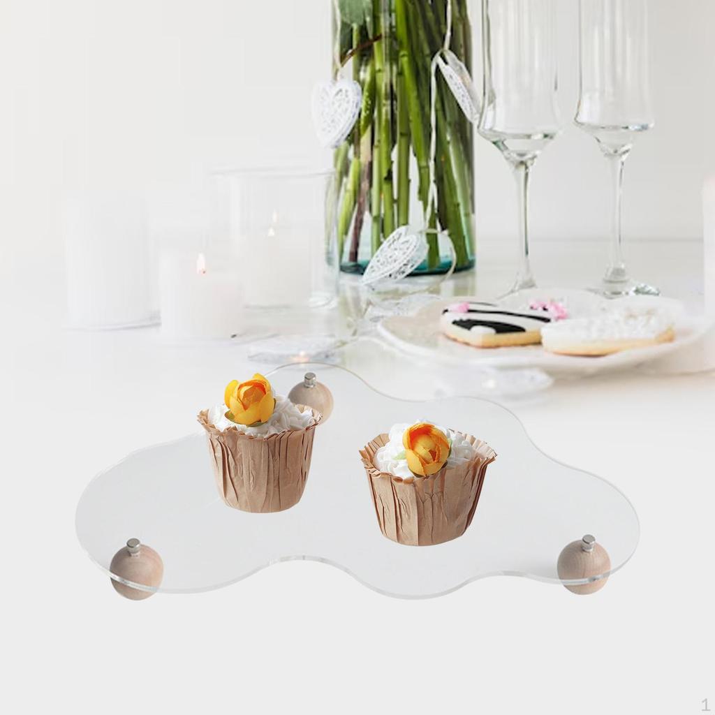 Cupcake Display Holder Multi-Function Storage Tray for Home Events