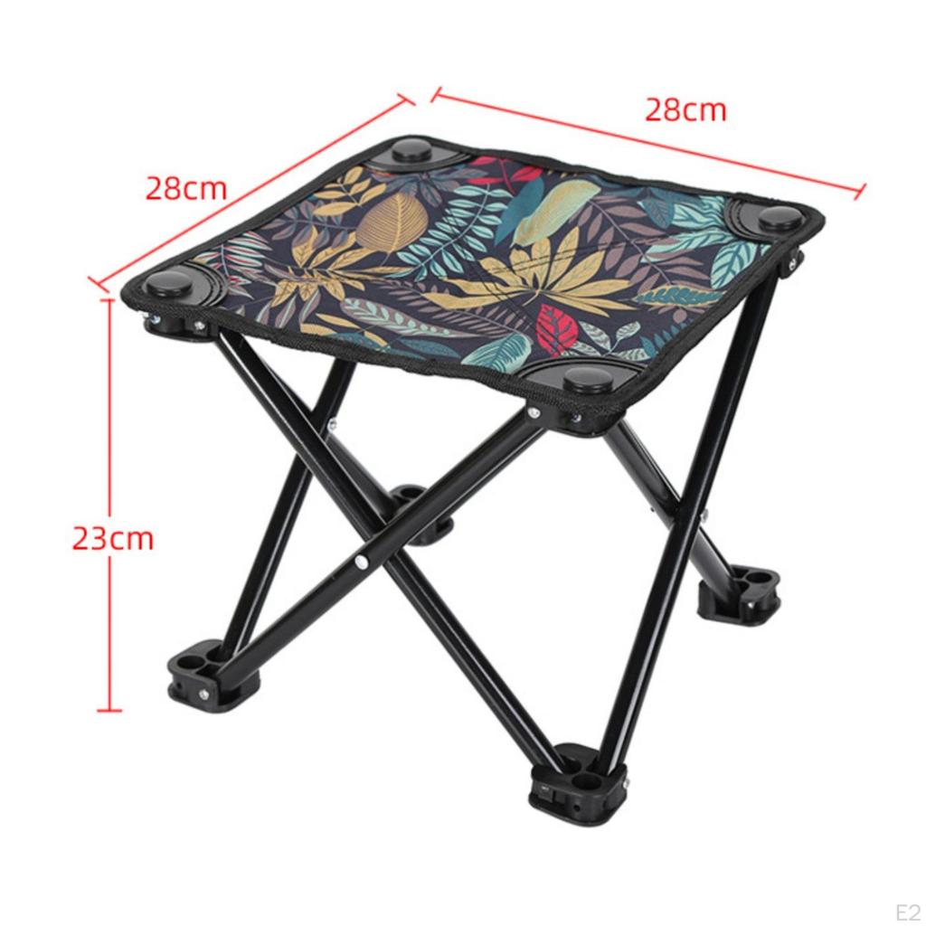 Camping Stool Foldable Furniture Sturdy for Campers