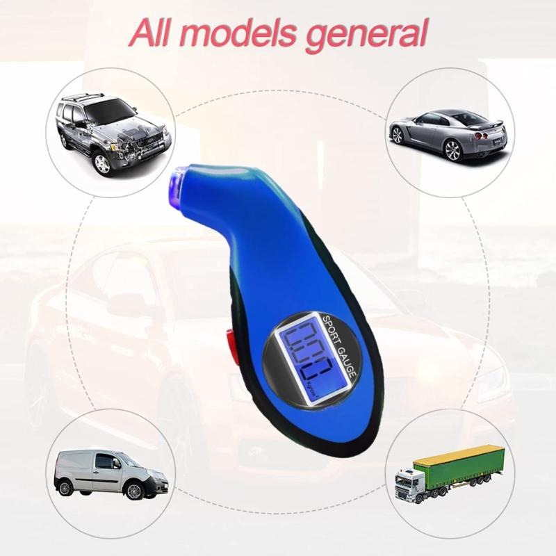 Tire Pressure Checker Digital Tire Pressure Gauge with Backlit for Car Trucks 9.9Bar 140PSIPrecision TireMonitor Dropshipping