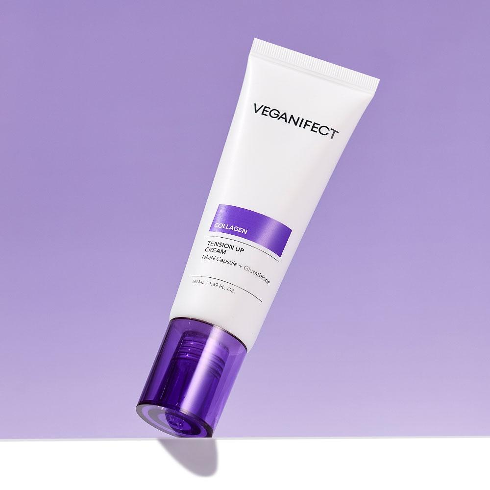 Vegan Effect [hydraterende Verstevigende Verzorging] Vegan Effect Collageen Nmn Capsule Crème 50ml