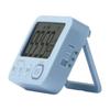 Sonic Timer Toki-Sapo 100-Hour Timer with Stand, Illuminated Notifications, Light Blue, LV-3288-LB