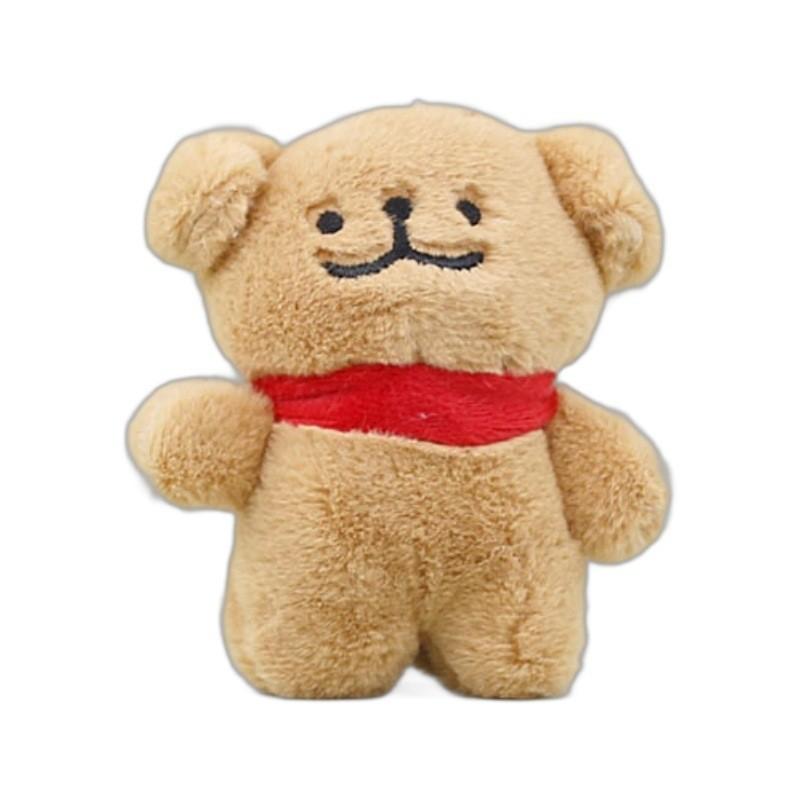 Adorable Creative Line Dog Plush Keychain Soft Cuddly Toy For Girls Heartwarming Gift