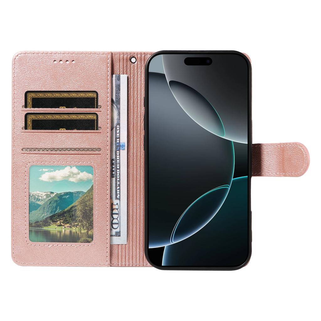 Applicable To VIVO V70FE Mobile Phone Case Y31 5G/Y21D Business Solid Color Leather Case Card Holder