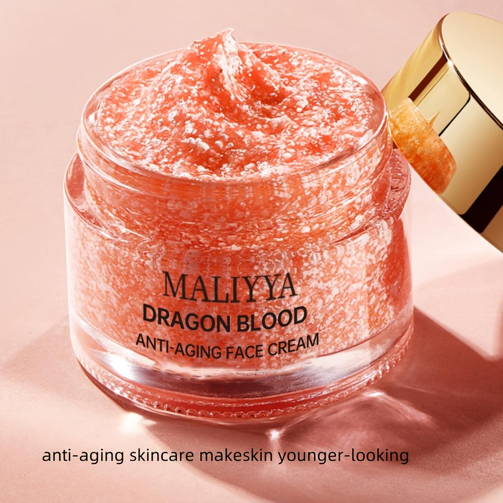 Krémové sérum na obličej Dračí krev, Proti stárnutí a regenerace, Hydratační, Rozjasňující, Zjemňuje jemné vrásky, Péče o pleť