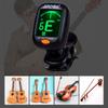 Chromatic Electric Digital Tuner Rotatable Digital Guitar Tuner Acoustic Guitar Tuner  Bass