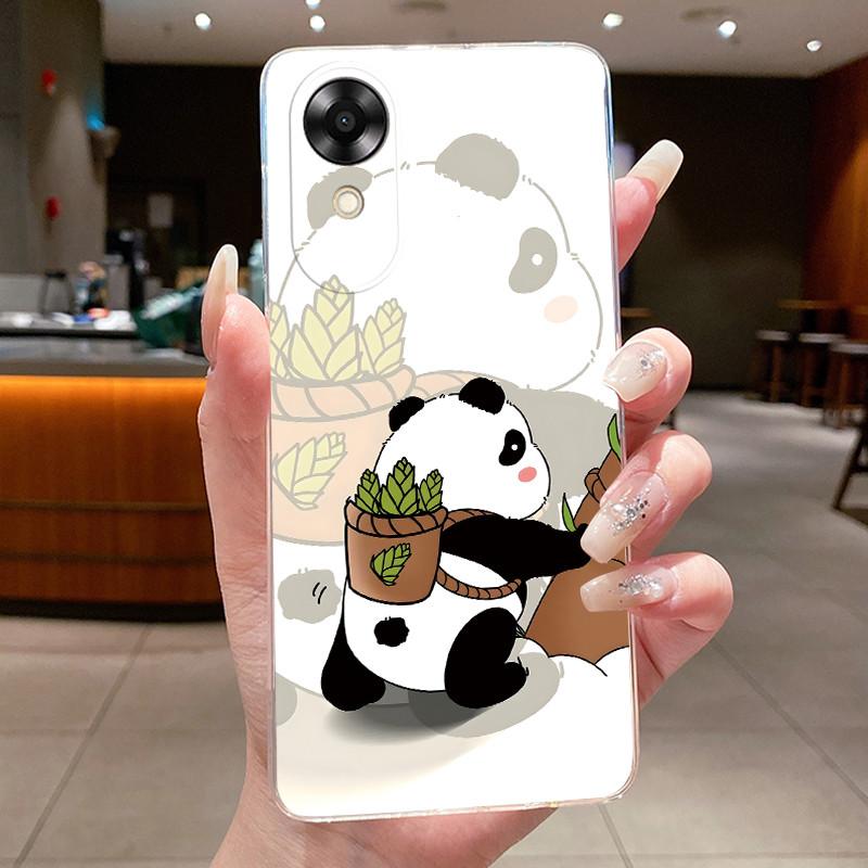 Jelly Case For OPPO A17K A17 CPH2477 CPH2471 Capa Flower Butterfly Bow Phone Cases OppoA17 A 17 17K 4G Soft Silicone TPU Cover
