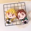 20cm Demon Slayer Tanjirou Nezuko Plush Toy Japanese Anime Cartoon Character Doll Padding Classic Cute Kawaii Gift For Kids Toys