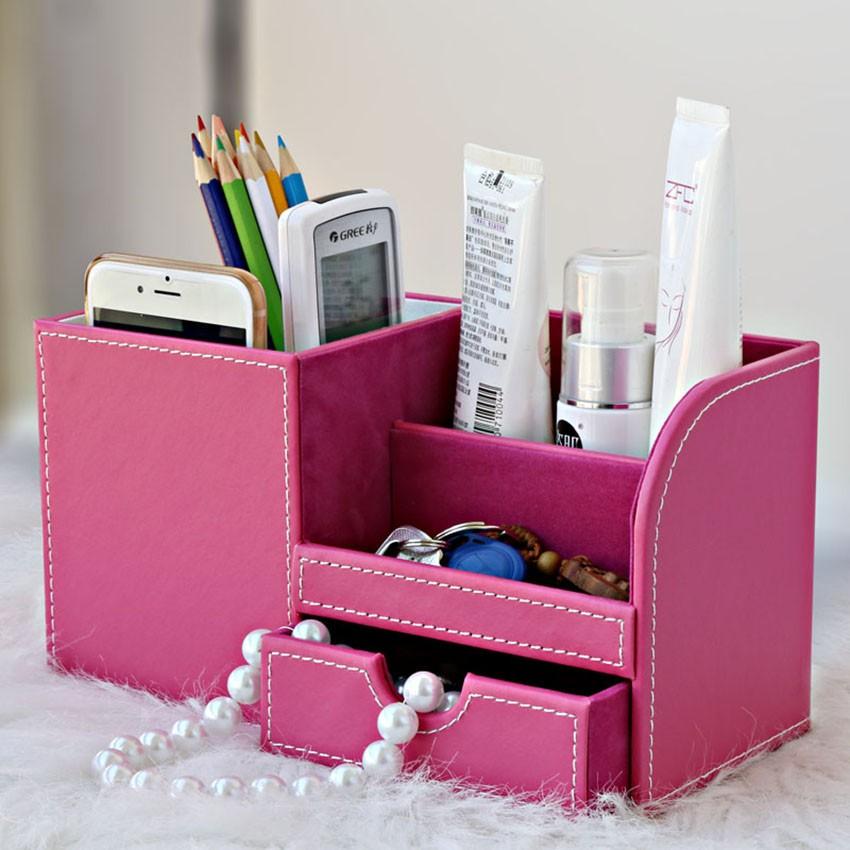 Organiseur de bureau multifonctionnel, support de papeterie, porte-crayons, porte-stylos, organisateur pour accessoires de bureau, boîte de rangement pour fournitures