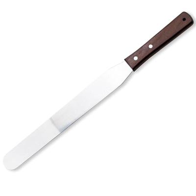 Stainless Steel Cream Spatula with Wooden Handle