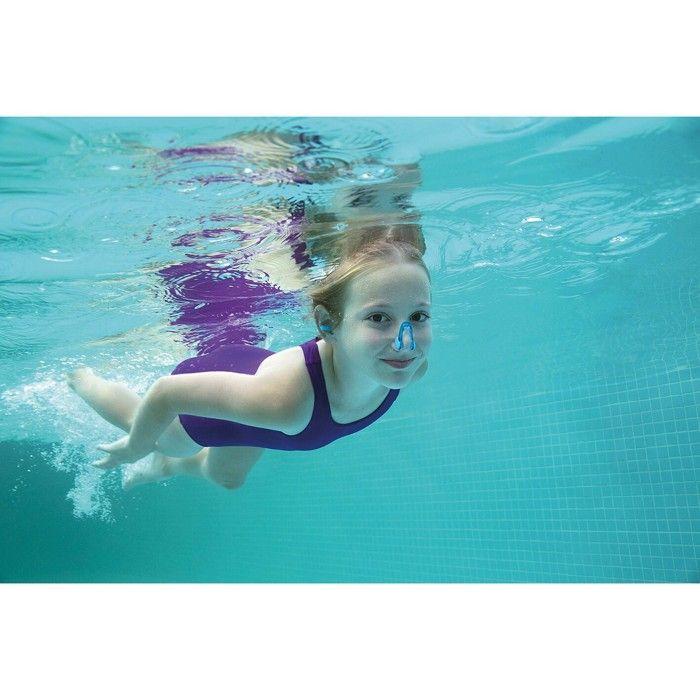 Pince-nez et bouchons d'oreilles - Bestway - Ensemble de plongée - Orange - 100% sans latex - Pour enfants 7+