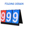 Sports Scoreboard Table Top Flip Score Count Board for Basketball Volleyball Football