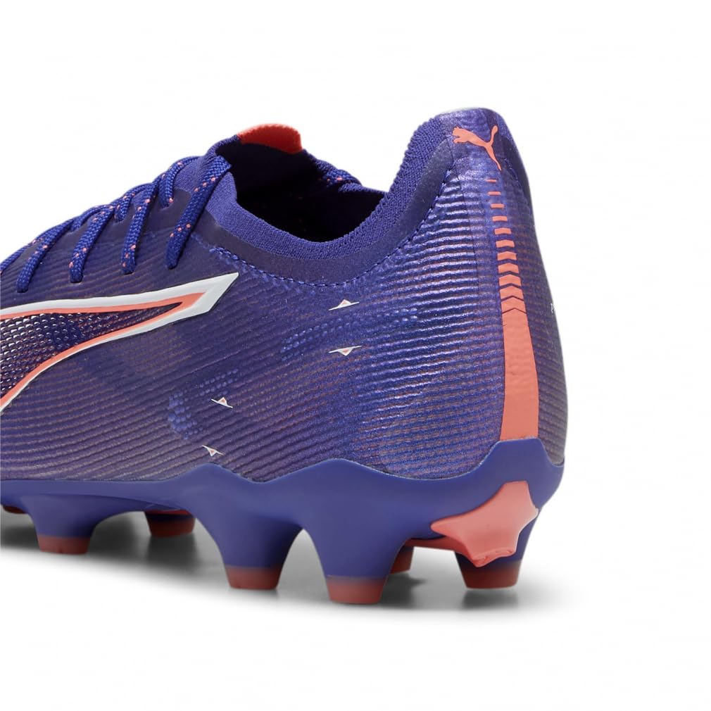 Puma Ultra 5 Ultimate Soccer Size Violet Cleats, HG/AG, 28.0,