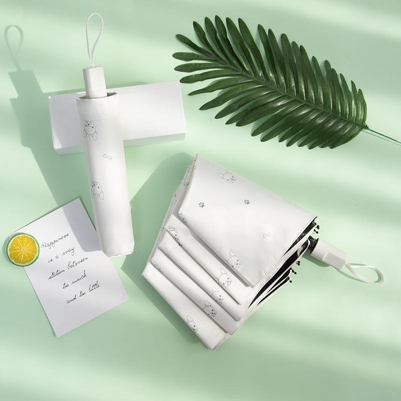 Sun umbrella sun protection cute cartoon rain and shine umbrella female automatic folding umbrella student parasol male cartoon