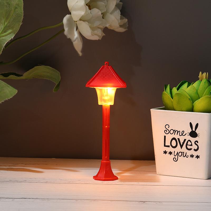 Creative Miniature Simulation Street Light Model Light Home Decoration Desktop Ornament