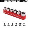 WISEUP 295MM Flexible Shaft Set Screwdriver Drill BitHolder Connect Link Electronics Drill 1/4" Hex Shank295mm Car Repair Tools