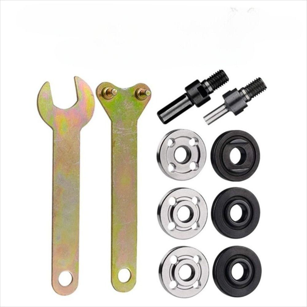 5/10pcs Metal Electric Drill Converter 6mm 10mm Attachment Angle Grinder Connecting Rod Polishing Wheel Drill Adapter