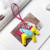 Cute Angel Wing Horse Keychain Pendant for Women Girls Fashionable Mini Horse Shape Bag Charm Oranemnt for Handbags