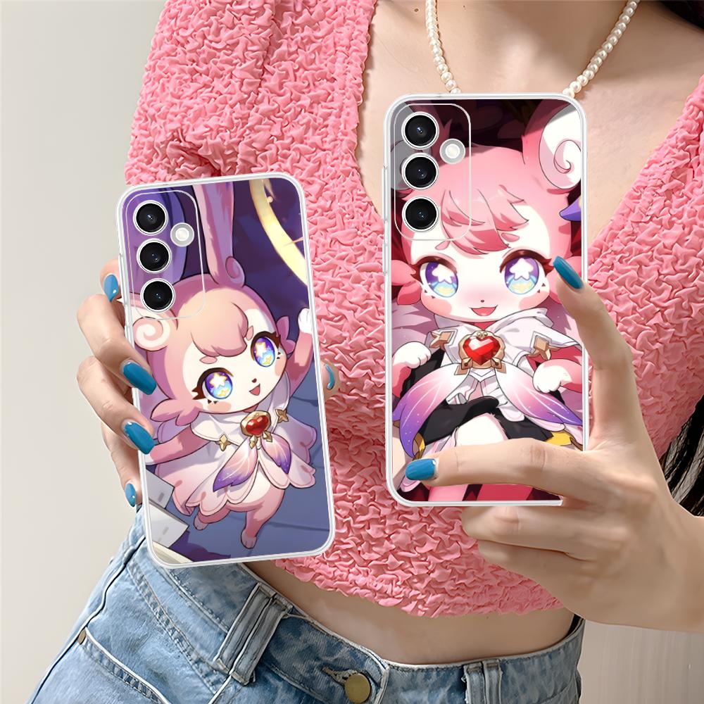 HSR Mem Clear Mobile Phone Case for Samsung Galaxy S25 S24 S23 S22 S21Plus FE Ultra Colorful Cover