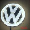 For VW 4D LED Volkswagen Logo Lights 2026 New Front And Rear Label Suitable for VW Tiguan Passat Golf T-ROC Beetle Polo