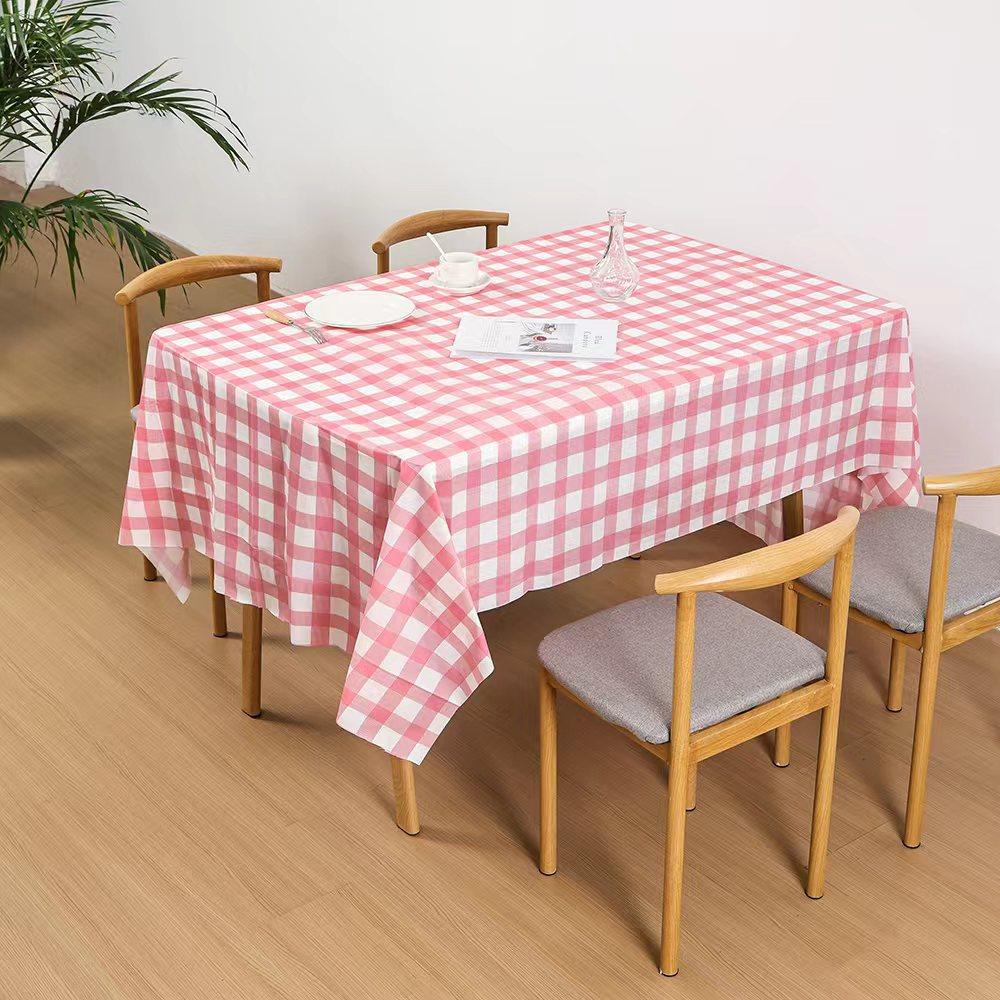 1/3pcs Checkered Tablecloth Kitchen, Wedding, Holiday Table Decoration Tablecloth, Outdoor Picnic Tablecloth