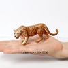 Figurina Leopardo Animali Giocattolo Figure Ocelot Pantera Ghepardo Giungla Animali Selvatici Figure Action Figure Giocattoli di Plastica Regali per Bambini
