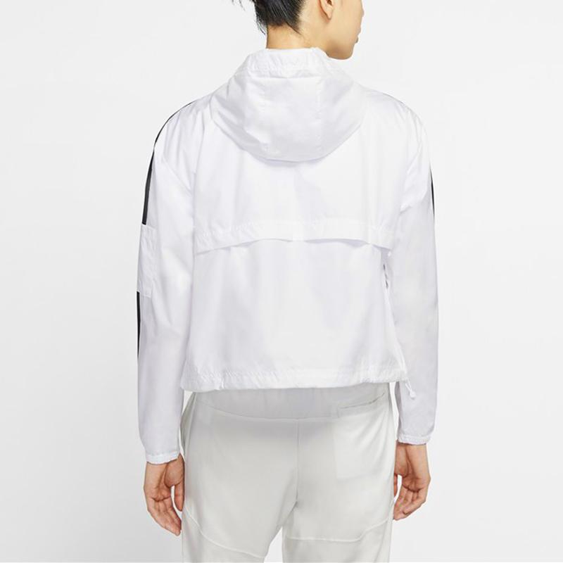 Nike Sportswear Woven Hooded Jacket Women Jackets White CJ7345-100