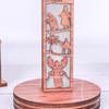 Wooden Decoration Desktop Cross Ornament Handcrafted Luminous Ornament  Easter Party
