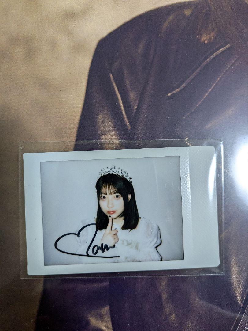 

[USED] Haruka Sakuraba Birthday Costume Autographed Cheki Poster Set