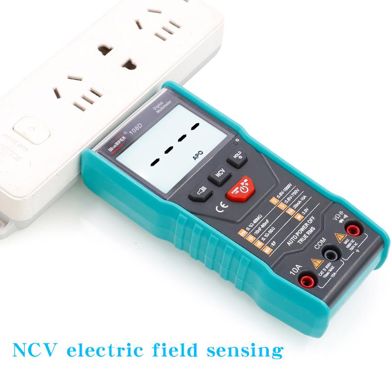 WinAPEX Mini Universal Meter 108D Fully Automatic Digital High-Precision Compact Multimeter Capacitance Meter