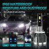 Cooling System 30000LM  880 Car LED Headlight Bult in Driver High Quality 3570 CSP Chips LED Bulbs