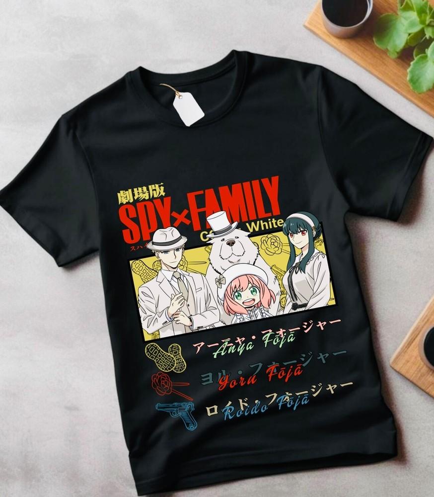 

Loid Yor Anya Bon Forger SPY x FAMILY Unisex T-Shirt Manga Anime All Size M