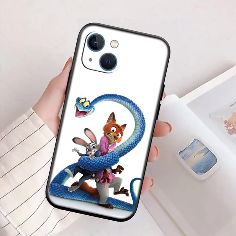 QE29 Zootopia Disney Phone Case for Samsung Galaxy A11 A12 A13 A15 A52S A53 A55 A56 A70 A71 A72 A73 F06 F16 F56 S10 Plus S10e