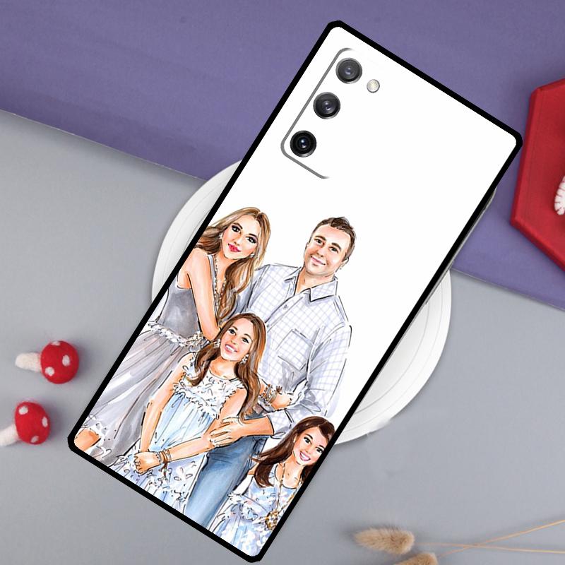 Mama Baby Ultra-Thin TPU Phone Case for iPhone 6-16ProMax/SamsungS7-S24Ultra/Redmi13TPro - Shockproof,Scratch-Resistant,RaisedCameraSafe Cover