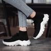 2025 Fashion Women's Sports Shoes Lace Up Socks Shoes Platform Sneakers Casual Shoes zapatillas deportivas mujer Plus Size 35-46