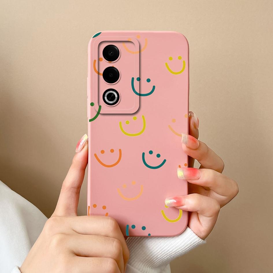 Hülle Für OPPO Realme 12 13 P1 A3 Pro Plus C63 K12X Modeetiketten Kameraschutz Weiches Flüssigsilikon Einfaches Muster Stoßfest Für OPPO Hülle Capa