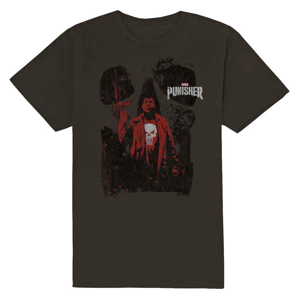 Comics Unisex Tshirt Red Outline (Large) S