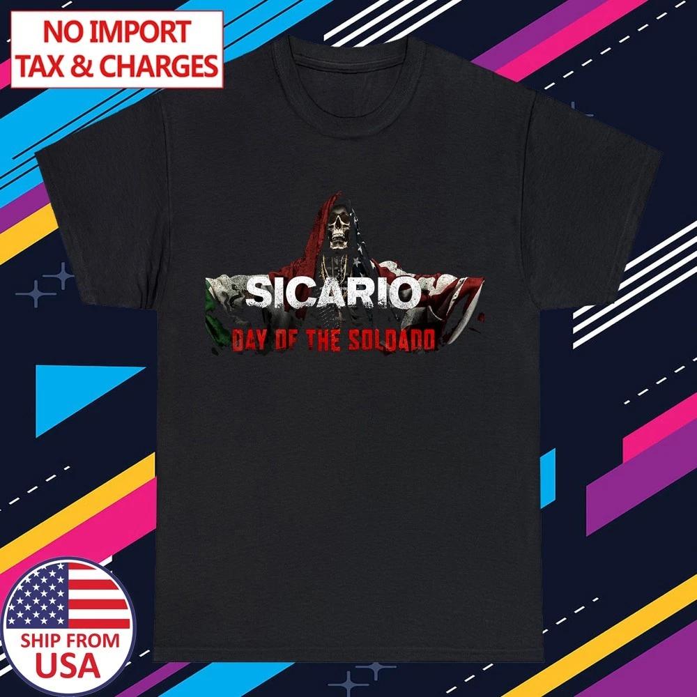 

Sicario Day of The Soldado Movie Men s Black Size S-5XL S