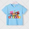 Pocoyos Elly Kids Cotton T Shirt Cartoon Cute Pato Loula Short Sleeve Tee Toddler Boy Girl Casual Tops Children Summer Clothes