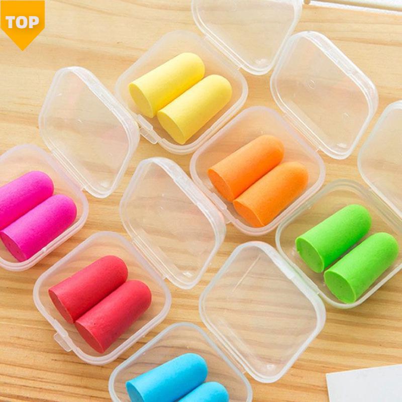 Individually Packaged Disposable Soundproof Sponge Earplugs for Sleep