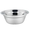Food Grade 304 Stainless Steel Deep Soup & Rice Bowl with Flat Bottom for Induction Cookers