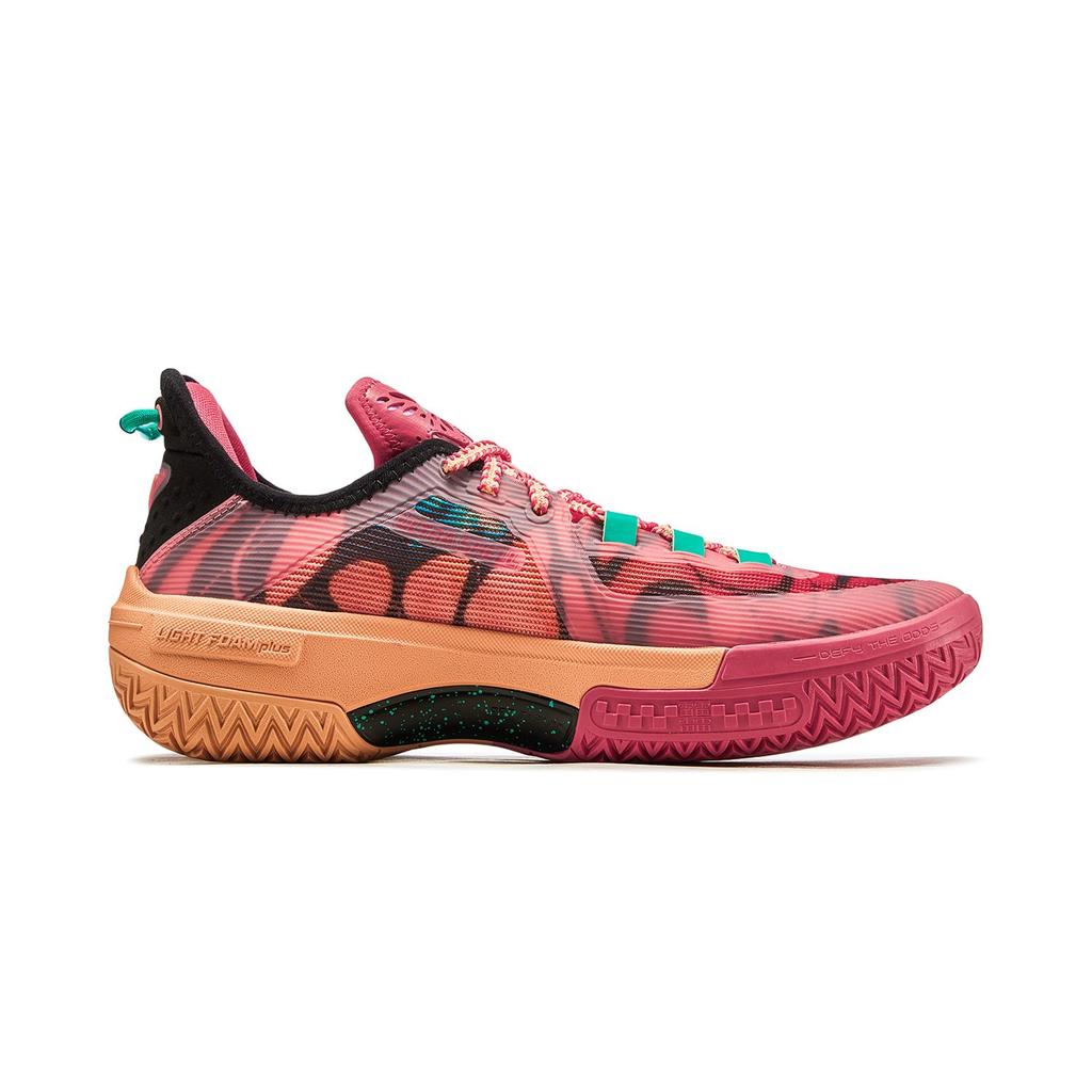 Li Ning Jie Ao, Metamorphosis Cushioning Slip Resistant Abrasion Resistant Lightweight Rebound Low Top Basketball Shoes ABFU019-12