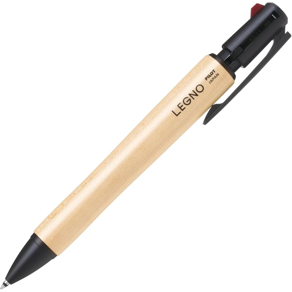 Pilot Legno 2+1 Multi-Function Writing Instrument Wood Grain Design Ballpoint Pen
