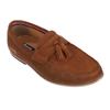 Dune London Men's Blaisse Tassel Trim Suede Loafers