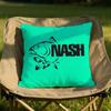 NNash Fishing logo Cushion Cover Soft Reversible Durable Pillow Cover MultiScene Use for Home Car Daily Comfort