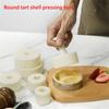 Circular Punched Mousse Circle Press Molding Mold With Holes, French Mousse Cheese Tower Circle, Tart Circle, Cake Circle
