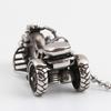 European and American Retro Distressed Titanium Steel Necklace Fashionable Motorcycle Pendant