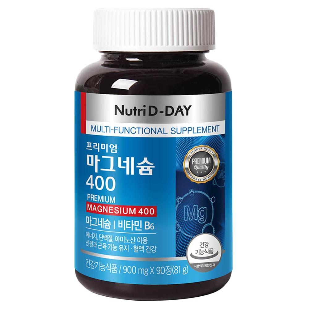 NutriDDay Premium Magnesium 400 90 Tablets 1 Pcs
