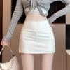 Spicy Girl High Waist Grey Irregular A-line Mini Skirt - Summer Versatile Slimming Bodycon